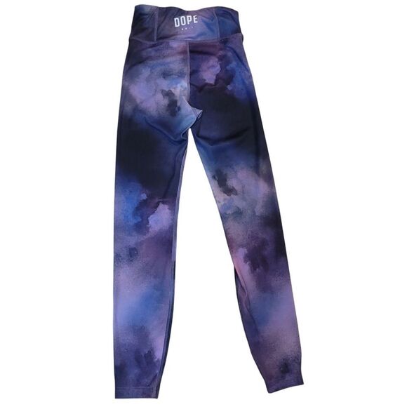 DOPE Purple Tie-Dye Leggings - Picture 5 of 7